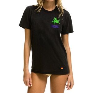 Aviator Nation WILL FERRELL 2023 CREW TEE - BLACK